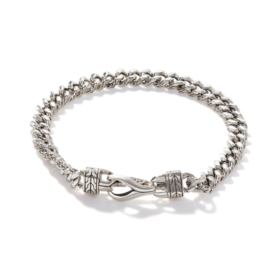 John Hardy Sterling Silver Chain Link 7mm Bracelet