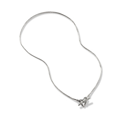 SILVER "MANAH" HEART NECKLACE