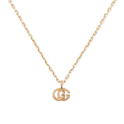 GG Pendant Necklace in 18K Pink Gold