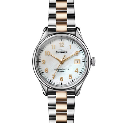 38MM Two-Tone Vinton with Mother of Peral Dial