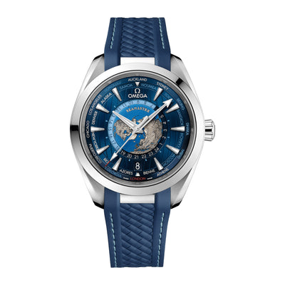 Seamaster Aqua Terra 150M Co-Axial Master Chronometer GMT Worldtimer 43 mm