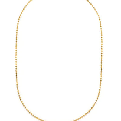 18K LARGE BALL CHAIN