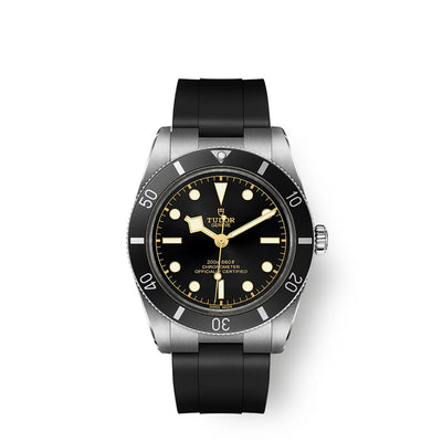 37MM Black Bay 54 with Black Dial and Bezel Watch by Tudor | M79000N-0002