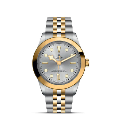 Black Bay 39mm Stainless Steel and 18K Gold Watch - Tapper's Jewelry 