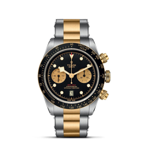 Black Bay Chrono S&G 41mm Steel and Gold - Tapper's Jewelry 