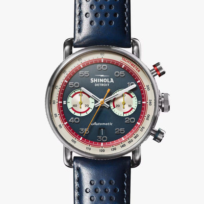 CANFIELD SPEEDWAY LAP 04 AUTOMATIIC CHRONGRAPH  LIMITED EDITION WATCH - Tapper's Jewelry 