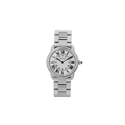 CARTIER STAINLESS STEEL WATCH - Tapper's Jewelry 