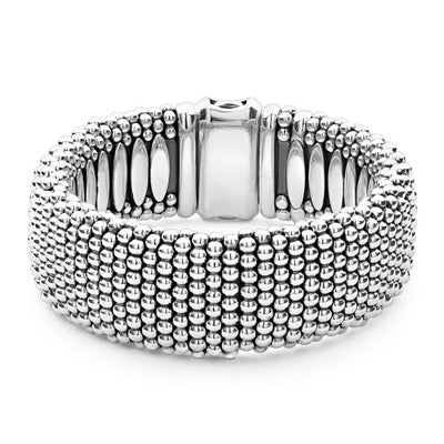 CAVIAR BRACELET 23MM - Tapper's Jewelry 