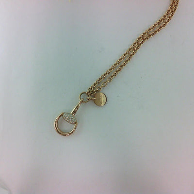 Gucci 18K Rose Gold  Necklace - Tapper's Jewelry 