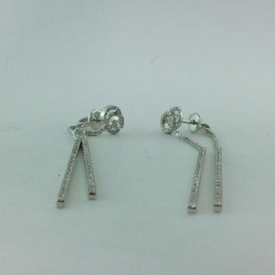 Gucci 18K White Gold  Earrings - Tapper's Jewelry 
