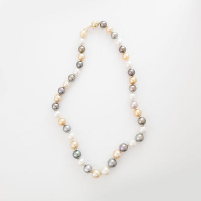 MULTI COLOR PEARL NECKLACE - Tapper's Jewelry 