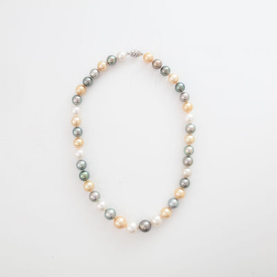 MULTI COLOR PEARL NECKLACE
