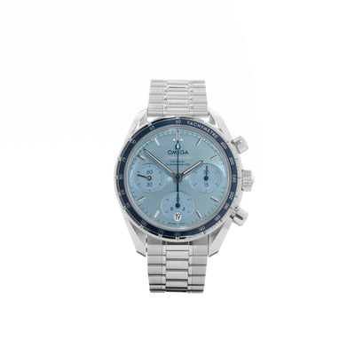 OMEGA 38MM ST SPEEDMASTER CHRONOGRAPH WATCH - Tapper's Jewelry 