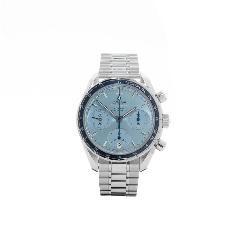 OMEGA 38MM ST SPEEDMASTER CHRONOGRAPH WATCH