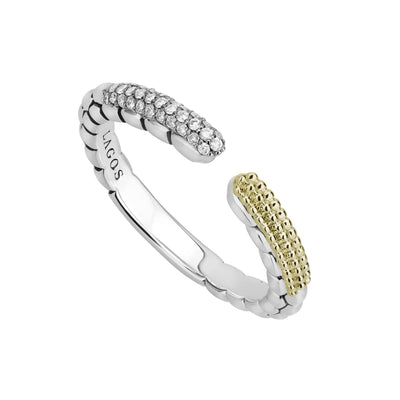 OPEN DIAMOND STACKING RING - Tapper's Jewelry 