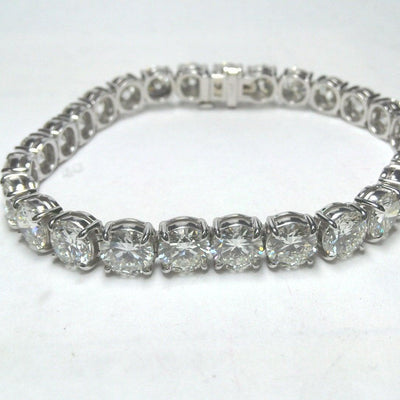 PL Platinum Diamond Bracelet - Tapper's Jewelry 