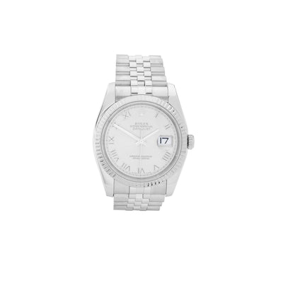 Pre-owned Rolex Datejust 36mm Stainless Steel - Tapper's Jewelry 
