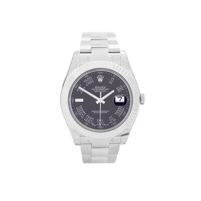 Pre-owned Rolex Datejust 41mm Stainless Steel - Tapper's Jewelry 