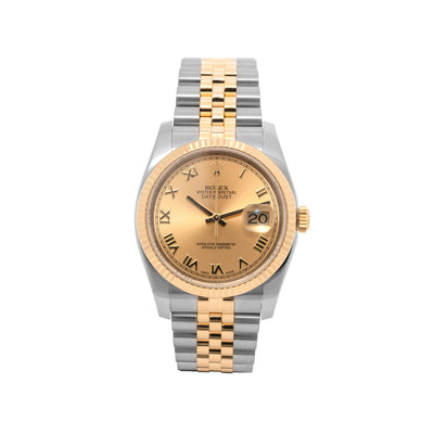 ROLEX 36MM DATEJUST WATCH