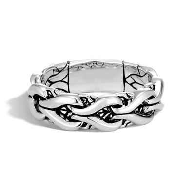 SILVER CHAIN LINK RING - Tapper's Jewelry 