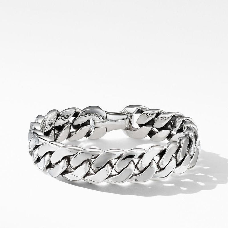 Men's Sterling Silver Carved Curb Chain Bracelet - Jewelry1000.com |  Sterling silver mens, Mens silver jewelry, Mens sterling silver jewelry