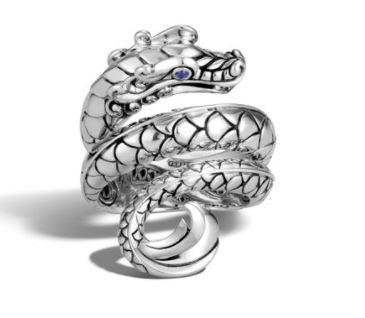 SS Sterling Silver Sapphire Ring - Tapper's Jewelry 