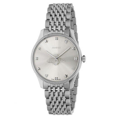 STAINLESS STEEL 36MM TIMELESS WATCH - Tapper's Jewelry 