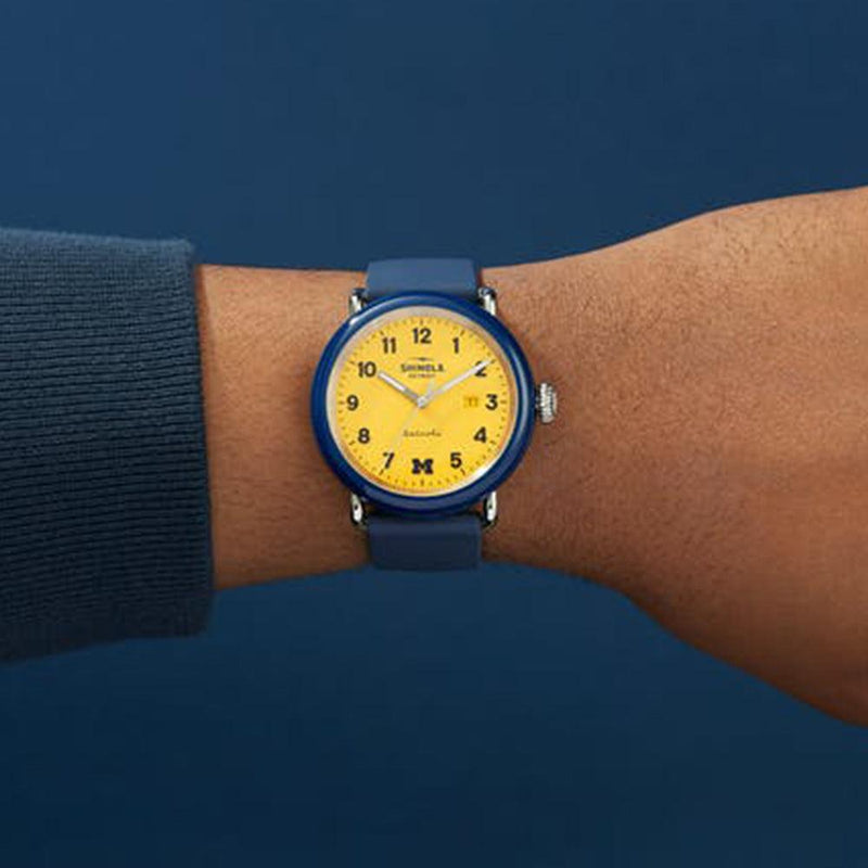 Shinola Detrola On Wrist 43MM WOLVERINE DETROLA - Main Image