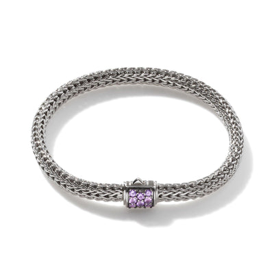 STERLING SILVER AMETHYST BRACELET - Tapper's Jewelry 