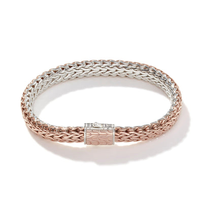 STERLING SILVER/ BRONZE BRACELET - Tapper's Jewelry 
