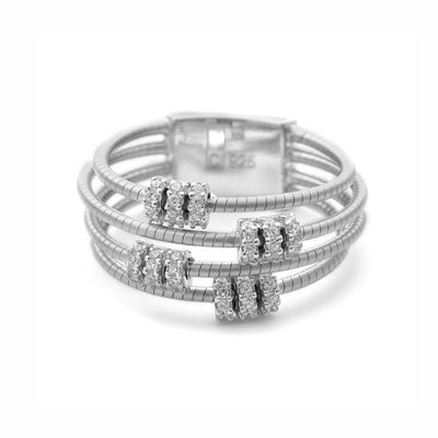 Sterling Silver Cubic Zirconia Ring - Tapper's Jewelry 