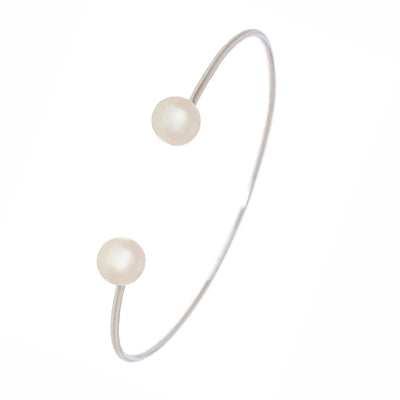 Sterling Silver Cultured Pearl Bracelet - Tapper's Jewelry 