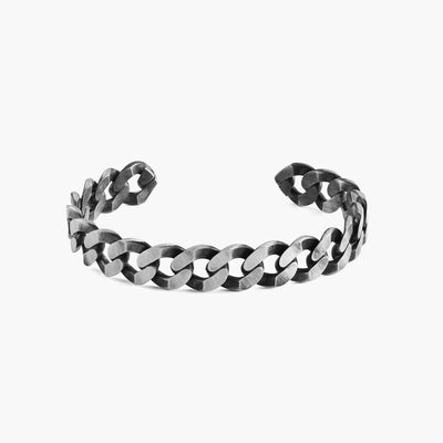 STERLING SILVER CURB BRACELET - Tapper's Jewelry 