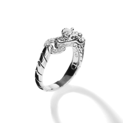 STERLING SILVER DIAMOND AND SAPPHIRE RING - Tapper's Jewelry 