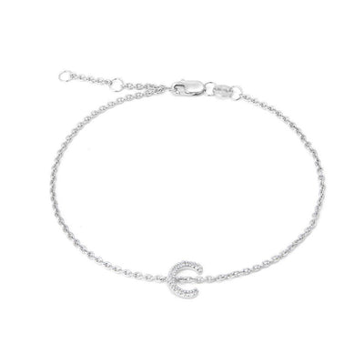Sterling Silver Diamond Bracelet - Tapper's Jewelry 