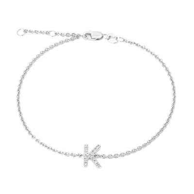 STERLING SILVER DIAMOND BRACELET - Tapper's Jewelry 