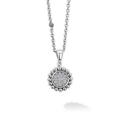 Sterling Silver Diamond Necklace - Tapper's Jewelry 