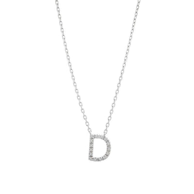 Sterling Silver Diamond Necklace - Tapper's Jewelry 