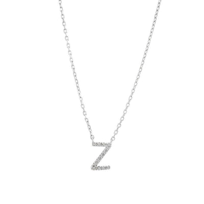 Sterling Silver Diamond Necklace - Tapper's Jewelry 