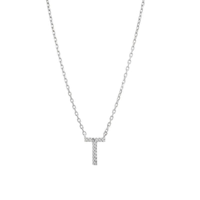 STERLING SILVER DIAMOND NECKLACE - Tapper's Jewelry 