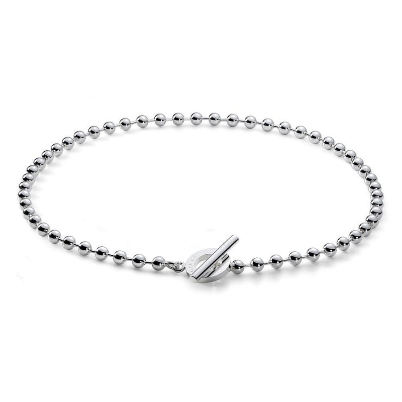 STERLING SILVER GUCCI BOULE NECKLACE - Main Image