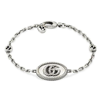 STERLING SILVER GUCCI GG MARMONT BRACELET - Tapper's Jewelry 