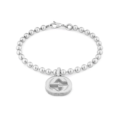 STERLING SILVER GUCCI INTERLOCKING G BRACELET - Tapper's Jewelry 