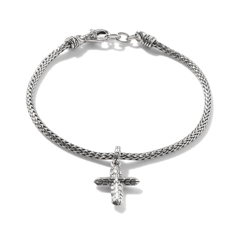 Cross Bracelet for Men, Birthday Gift, Men's Bracelet With a Silver Cross  Pendant, Brown Cord, Gift for Him, Christian Catholic Jewelry - Etsy