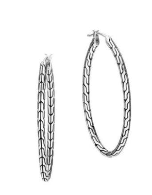 STERLING SILVER HOOP EARRINGS - Tapper's Jewelry 