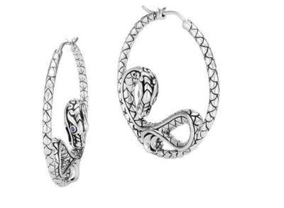 Sterling Silver Sapphire Earrings - Tapper's Jewelry 
