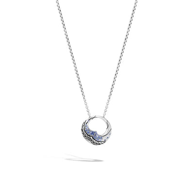 STERLING SILVER SAPPHIRE NECKLACE - Tapper's Jewelry 