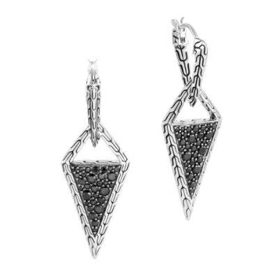 STERLING SILVER SAPPHIRE SPINEL EARRINGS - Tapper's Jewelry 
