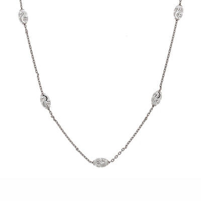 Sterling Silver/Rose Gold Plate Necklace - Tapper's Jewelry 