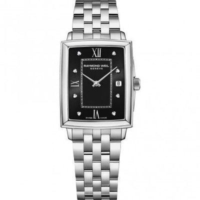 TOCCATA BLACK DIAL DIAMOND WATCH - Tapper's Jewelry 